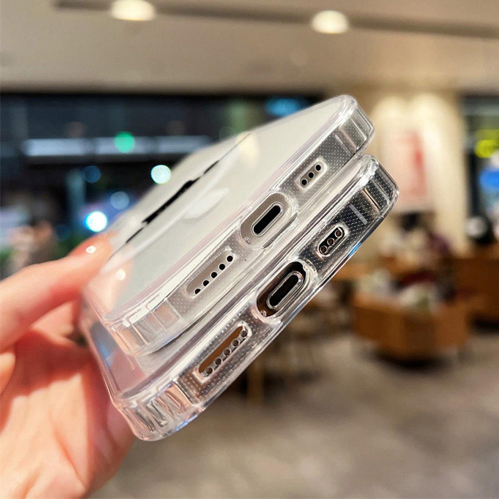 Magnetic Phone Case for iPhone 12 14 16 17 Pro 17 16 15 14 13 12 Pro Max  12 13 14 15  16 High Quality Shockproof Shell Full Protection Cute Style