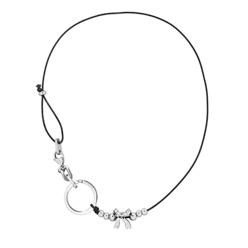 

SENTIMENTS NO.414 RIBBON BOLL NECKLACE BLUE