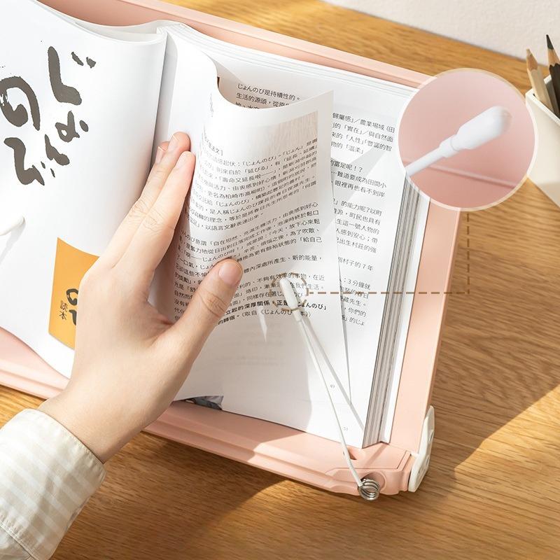 Table Reading Stand, Table Reading Stand, Book Holder, Sitting Position, Multi-functional Plastic