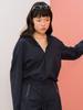 EDENIK Half Open Shirt_Dark Navy