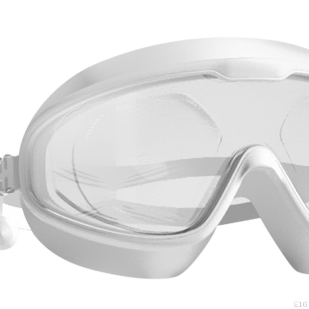 Myopia Swimming Goggles Swim Glasses Unisex Adjustable Anti Fog Professional 200 Degree