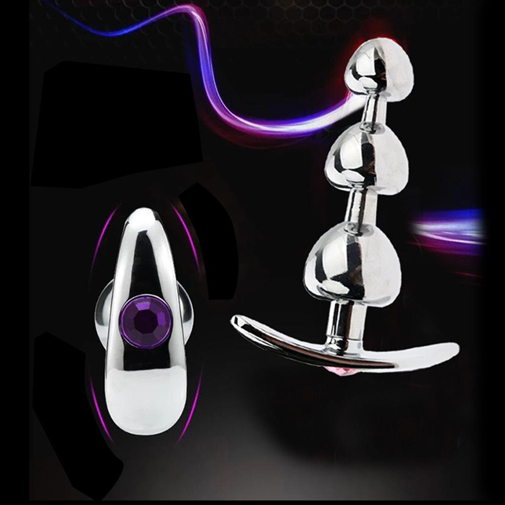 Anal Butt Plug Buttplug Dildo Sex Toys Metal Stimulation Dilator Prostate MassagingTool For Women Men Outdoor Wear Erotic Anus Slave