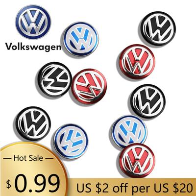 Pre nálepky na kľúče od auta VOLKSWAGEN VW, prívesky na kľúče s emblémom pre ovládanie auta, príslušenstvo pre Volkswagen VW R-line GTI R Polo Golf Passat Mago