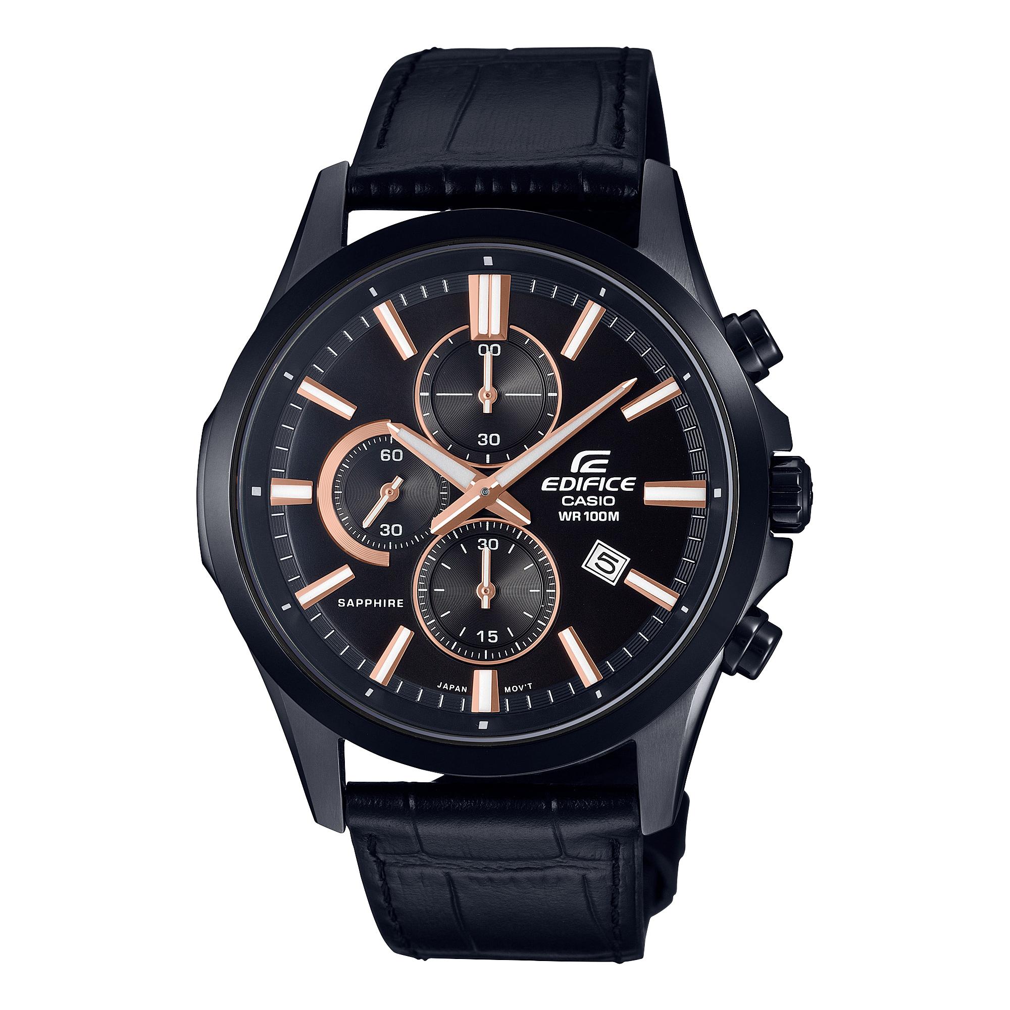 

Casio Men s Analog Quartz Watch EFB-660BL-1AV чёрный