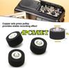 4pz Rullo di Pressione Vintage per SONY Technics SA-AK220 SA-AK23 SA-AK230 SA-AK24