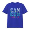 Womens Cancun Mexico Beach Summer Vacation Souvenir T Shirt vintage Washed Stretched graphic Soft Slightly Unisex Breathable