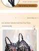 2026 Zodiac Wedding Red Lingerie Set: Butterfly Back Push-up Bra for Small Busts