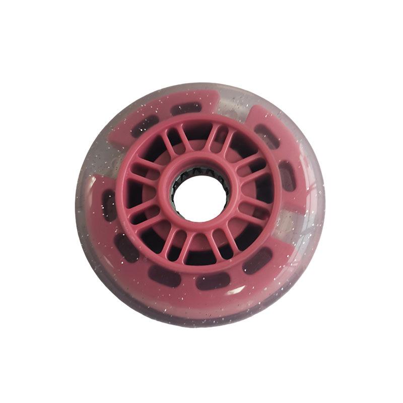 Внедорожные колеса для экстремального самоката: Износостойкие, бесшумные полиуретановые светящиеся колеса