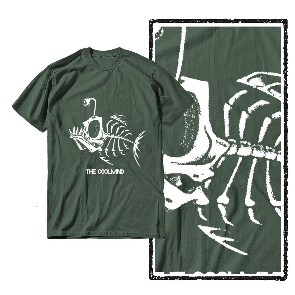 Bonefish Skull Deep Sea Fish Skeleton Funny Fisherman Men T-Shirt Cotton O-Neck Short Sleeve Men T Shirt Oversize Streetwear