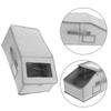 Stackable Hat Container Ventilated Cap Organizer Baseball Cap Organizer with Transparent Window Dust-proof Hat Storage for Caps