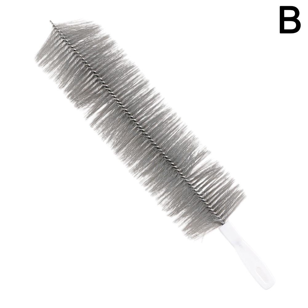 Fan Dust Remover Brush Flexible Bendable Fan Blind Cleaning Cleaner Kitchen Furniture Car Air-c G1M5