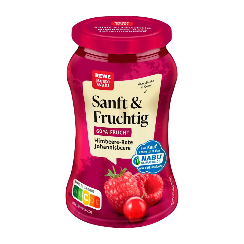 Rebe 60% Fruit Soft Raspberry Jam 270G
