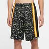 Jordan Splatter Graffiti Sport Knit Shorts Men Bottoms Black CW7084-010