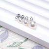 Surgical Steel Acrylic Pearl Pendant Accessory Materials