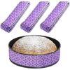 3PCS Cake Strips for Even Baking, Absorbent Thick Cotton Baking Strips for Cake Pans, Cake Leveler and Bake Supplies for Kitchen Bakery Restaurant