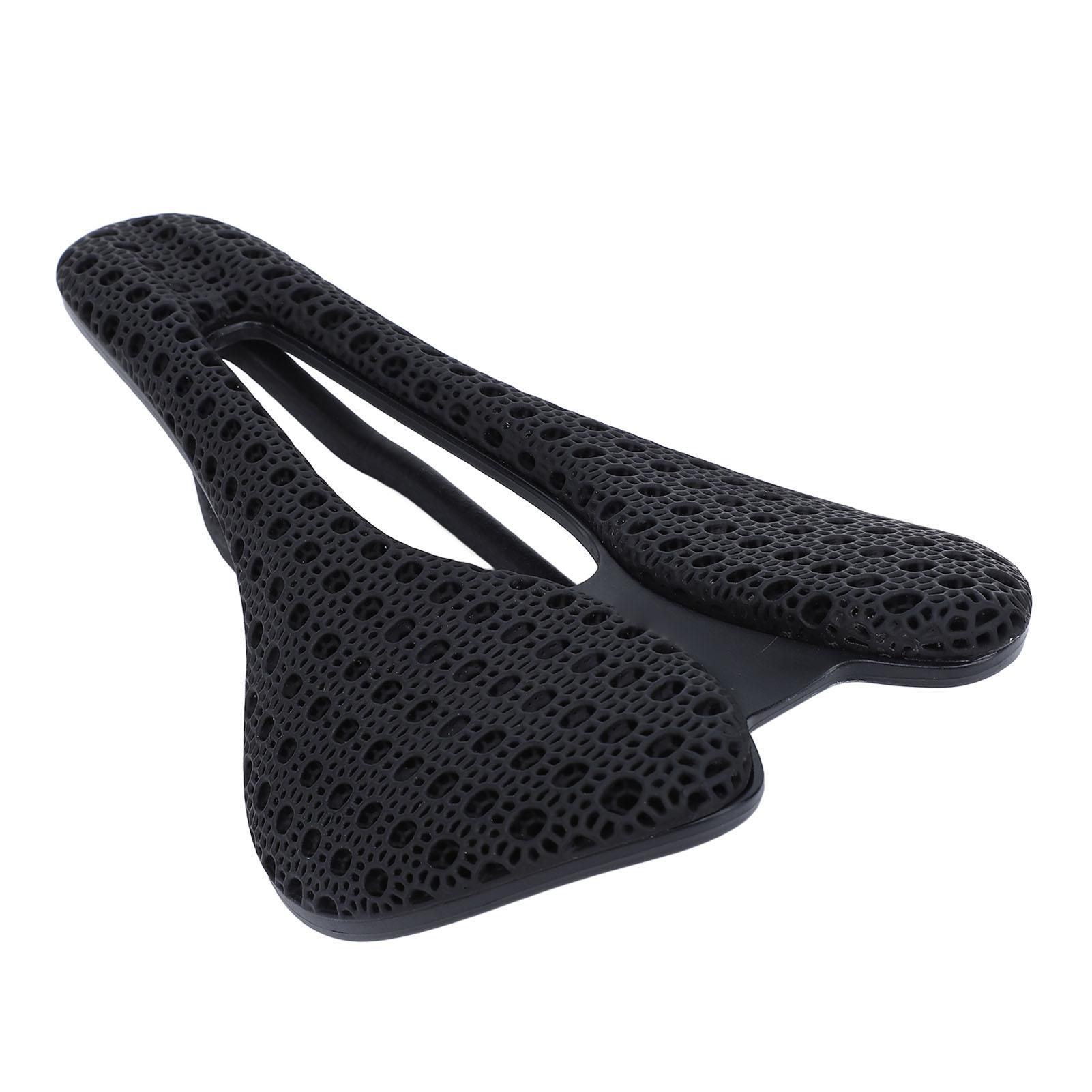 

Road Cycling Seat Carbon Fiber Shock Absorption Comfortable Rapid Heat Dissipation Lightweight 3D Printed Cycling Saddle