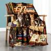 The Reading Cat Home Customize Your Name Home Blanketss Cozy Soft Lightweight Multipurpose Customize Your Name Home Blankets For All Seasons Perfect