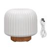 Diffuseur d'aromathérapie Humidificateur d'air 3 réglages de minuterie Diffuseur d'huiles essentielles avec lumière nocturne Capacité de 200 ml Arrêt automatique