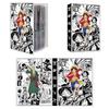 3 Inch 4-Pocket Card Binder, One Piece Anime Card Collection Album, A5 Trading Card Holder, Holds 240 Cards