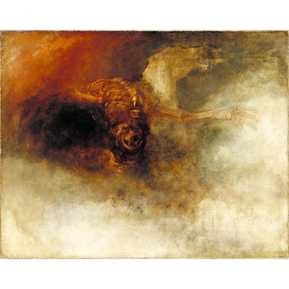 Vintage Art Poster William Turner Oil Painting Print for Galley Coffee Bar Poster Canvas Painting For Home Living Room Decor