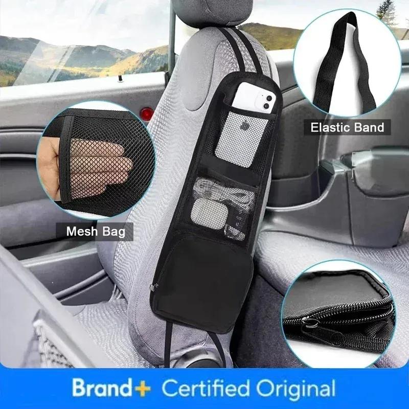 New Car Vehicle Seat Side Pocket Pouch Organizer Storage Bag Bottle Holder Car Stowing Tidying Interior Accessories