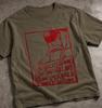 A Silver Mt Zion Post Rock Shirt, He Has Left Us Alone Graphic Tee