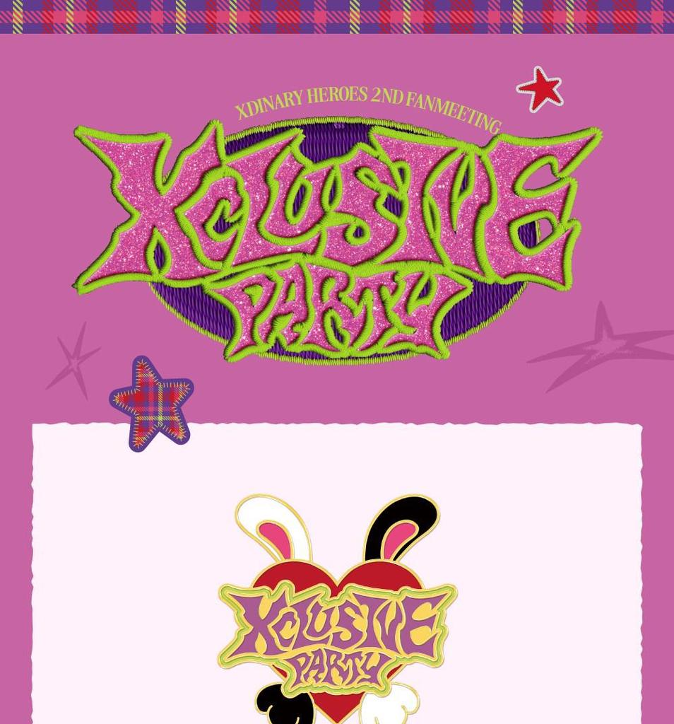 Xdinary Heroes (XDIZ) [XCLUSIVE PARTY] OFFICIAL MD - SIGNATURE BADGE