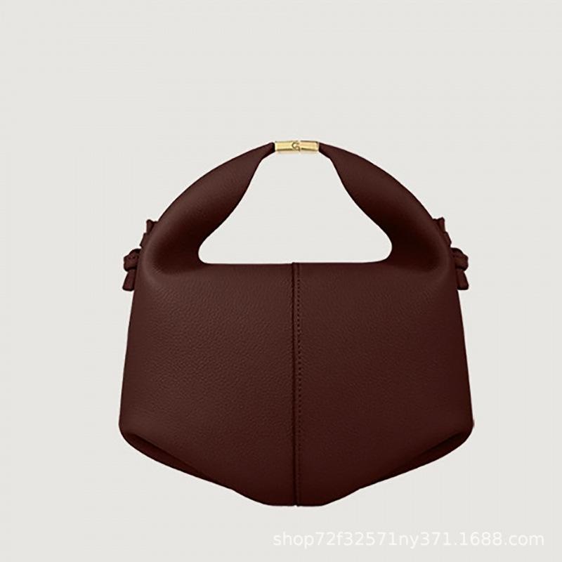 Kleine Vierkante Tas voor Dames, Bento Tas, High-end Leren Dames Tas, Modieuze en Veelzijdige Enkele Schouder Crossbody Handtas