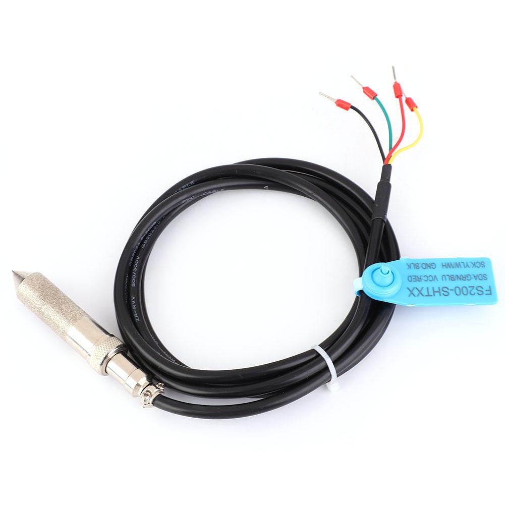 Digital Soil Moisture Sensor Meter Digital Low Consumption Soil Measuring Tool(FS200 SHT31)