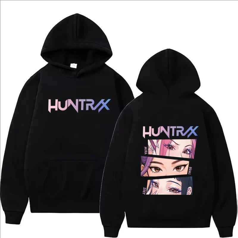 Kpop Demon Hunters Women Casual Fashion Hip Hop Hoodie Autumn Winter Men Streetwear Fleece Long Sleeve Pullover Sweatshirts