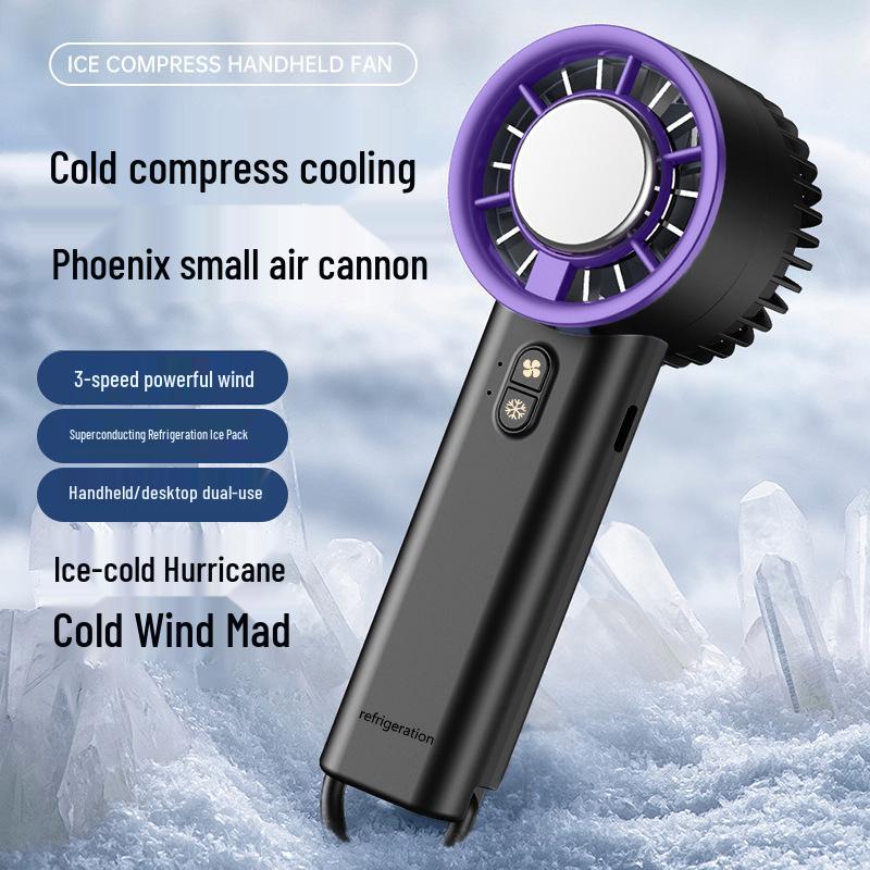 Portable Mini USB High-Speed Brushless Turbo Cooling Fan 155*60mm Color Box