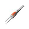 ANEX SUS410 Stainless with Rounded 211 Tweezers, Steel, Grip, Tip, 120mm, No.