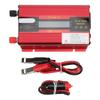 Invertor de putere auto cu putere nominală 420W, vârf 1000W, 12V 24V la 220V 50Hz, undă sinusoidală modificată, alarmă de joasă tensiune, afișaj LCD pentru acasă