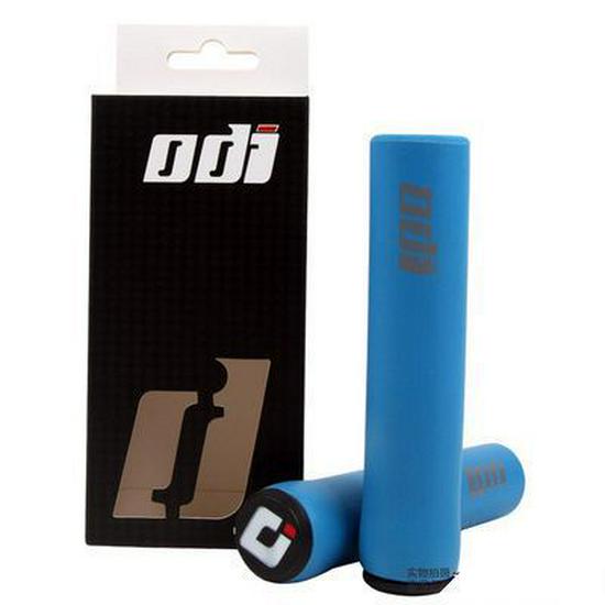 Ultra-light USA ODI Silicone Mountain/Road Dirt-Resistant Bike Handlebar Grips - Shock Absorbing, Foldable Design