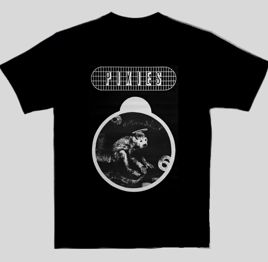 

Pixies Independent Alternative Band Rock Music Art Style Summer Casual TShirt Unisexs and Womens Luxury Brand Top M