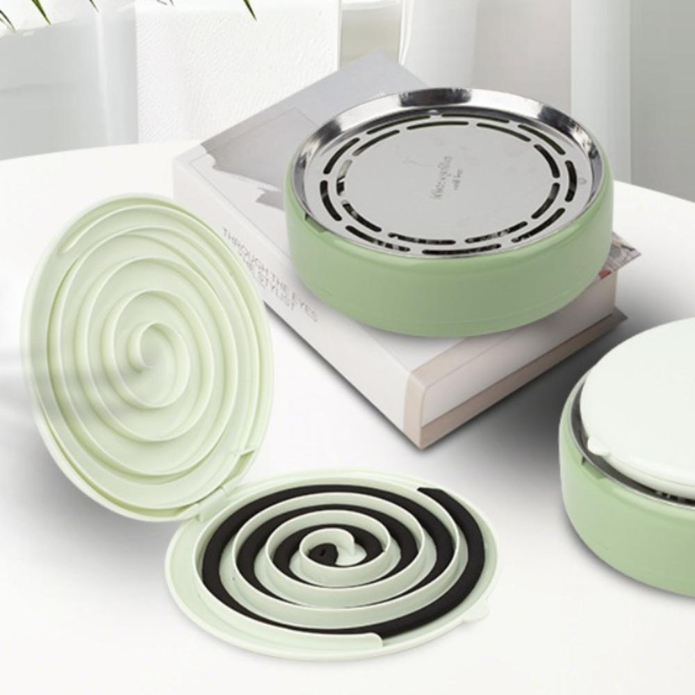 Stable Base Mosquito Coil Bracket Anti-Mosquito Sandalwood Incense Burner  Indoor Use
