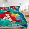 Underwater Mermaid Adventure Print 3Pcs Bedding Setduvet Cover With 2 Bedropillowcase Home Birthday Gift