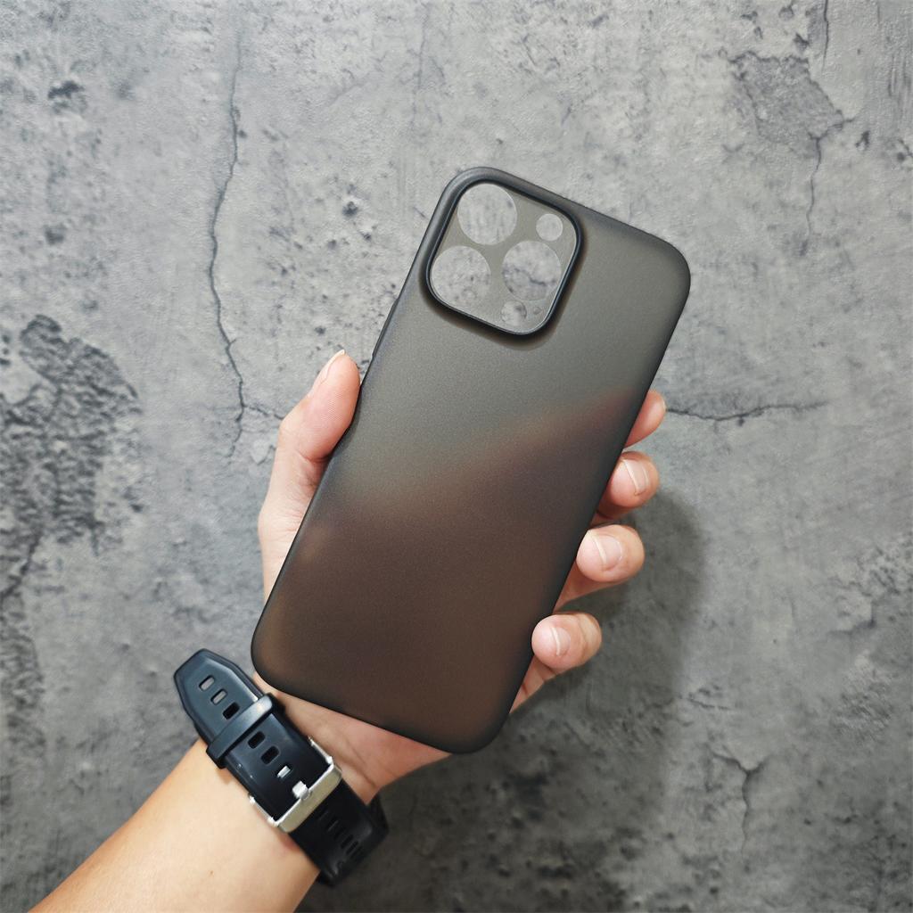 Pentru IPhone 17 Pro Ultra-subțire PP Importat Nu se Îngălbenește pentru Carcasă Telefon Apple 15 Promax 16e Mat Respirabil