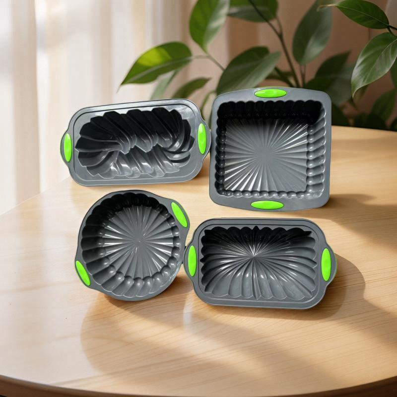 Non stick Silicone Toaster Tray for Baking Bread Patties High Heat Resistance Reusable Kitchen Oven Tray