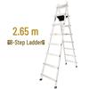 WEZHO Aluminum Multi-functional Folding A-Frame Ladder