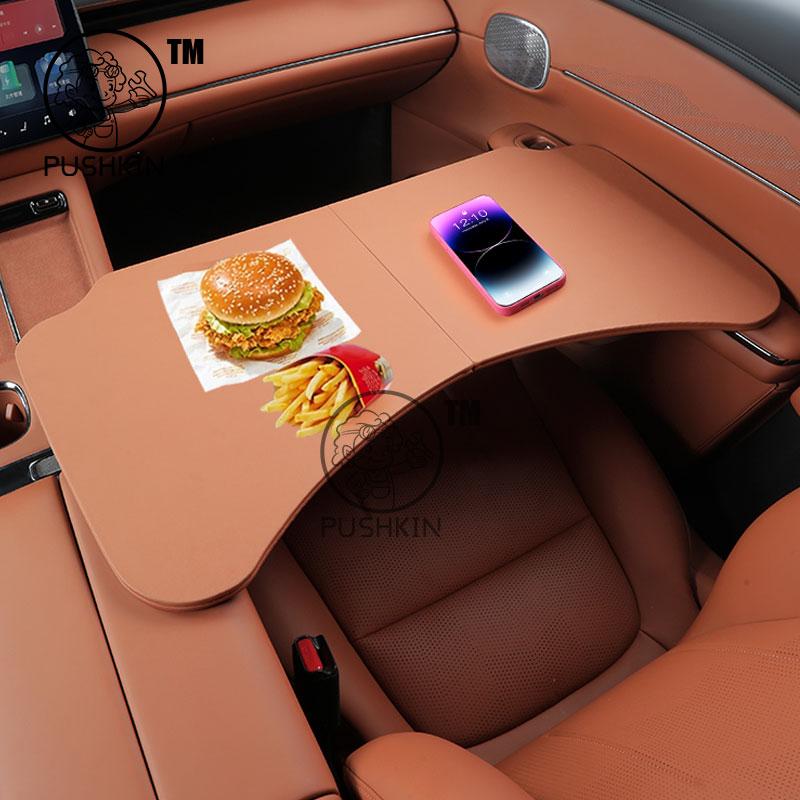 For GAC Trumpchi S7 GS7 2026 2027 2025 Vehicle Mounted Folding Desk Car Foldable Travel Tray for Eating Foldable Car Tray Table