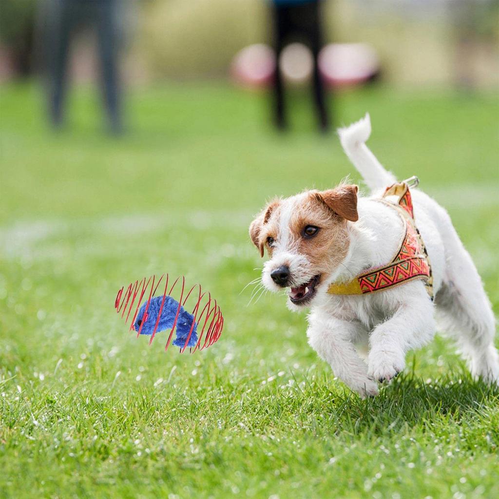 Cat Toy Balls Kitten Mice Balls Cage Cat Mouse Toy Interactive Toy for Indoor Cat Caged Plush Mice Iron Wire Balls