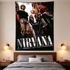 Nirvana Band Alley Grunge Distressed Poster