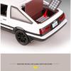 1/20 Movie Car INITIAL D Toyota AE86 Alloy Car Model Diecast & Toy Vehicles Metal Car Model Simulation Sound Light Toy Gift