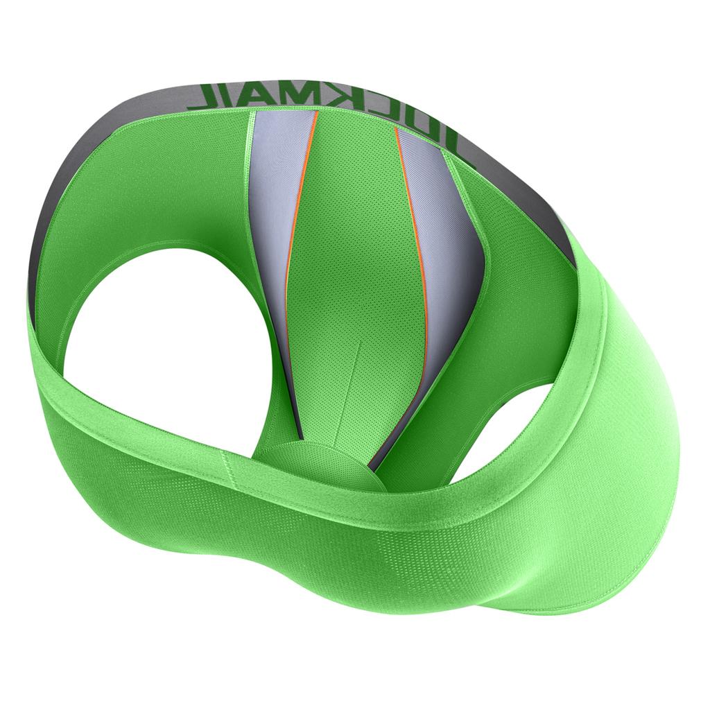 Boxer JOCKMAIL atmungsaktive Mesh-Unterhose mit langen, flachen Ecken, niedrige Taille, Sport-Hodensack für bequeme Boxershorts, tägliche Freizeit, bequeme Badehose