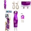 Costume Cosplay Boa Hancock di One Piece in Tessuto Raso per Festa di Halloween