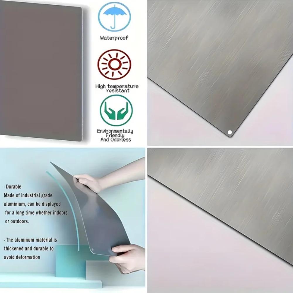 Vintage Hummingbird Floral Aluminum Metal Wall Art xin pc Home Decor