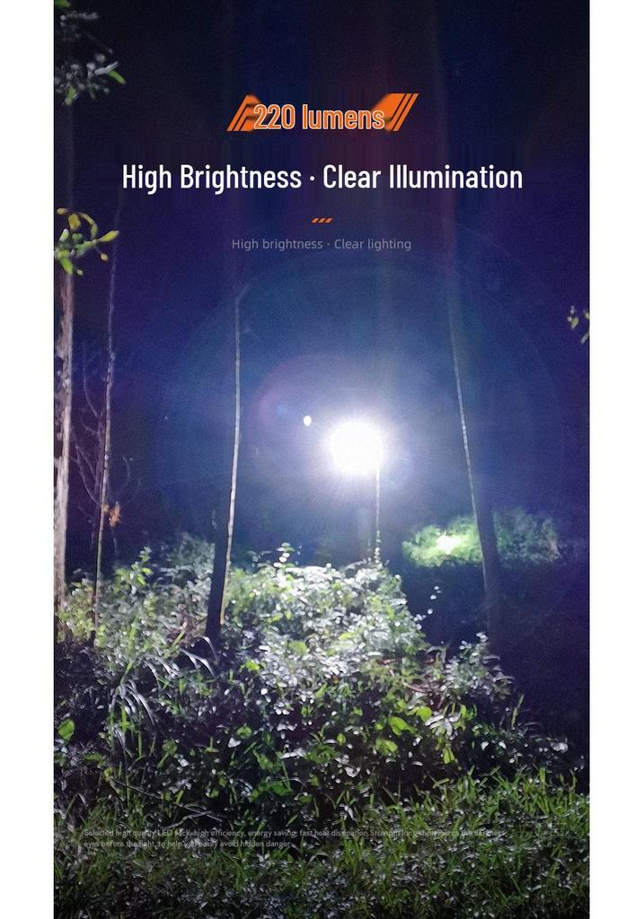 Shenhuo Rechargeable Headlamp with Strong Light and Induction for Outdoor Wilderness and Night Fishing