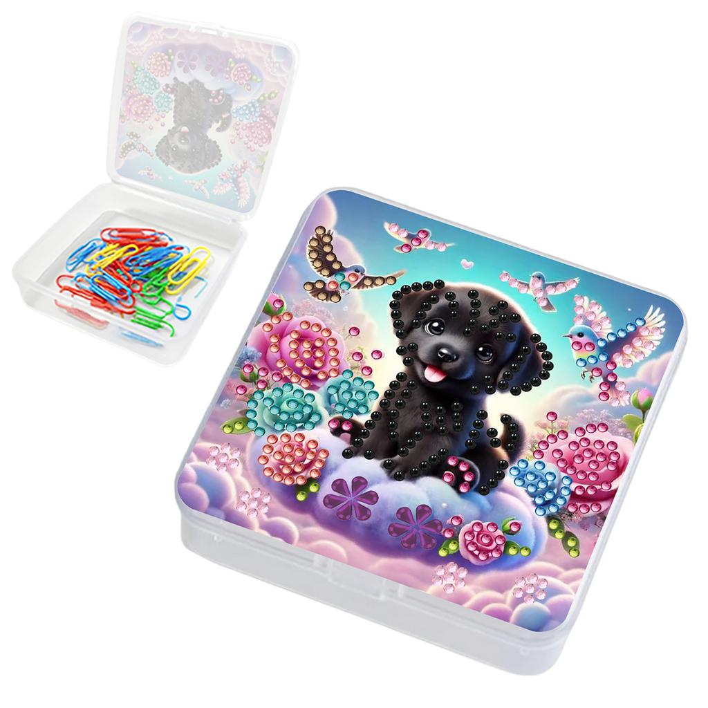 5D DIY Diamond Painting Storage Box Clear Organizer Plastic Case for Beads Jewelry Travel and Nail Art Accessories