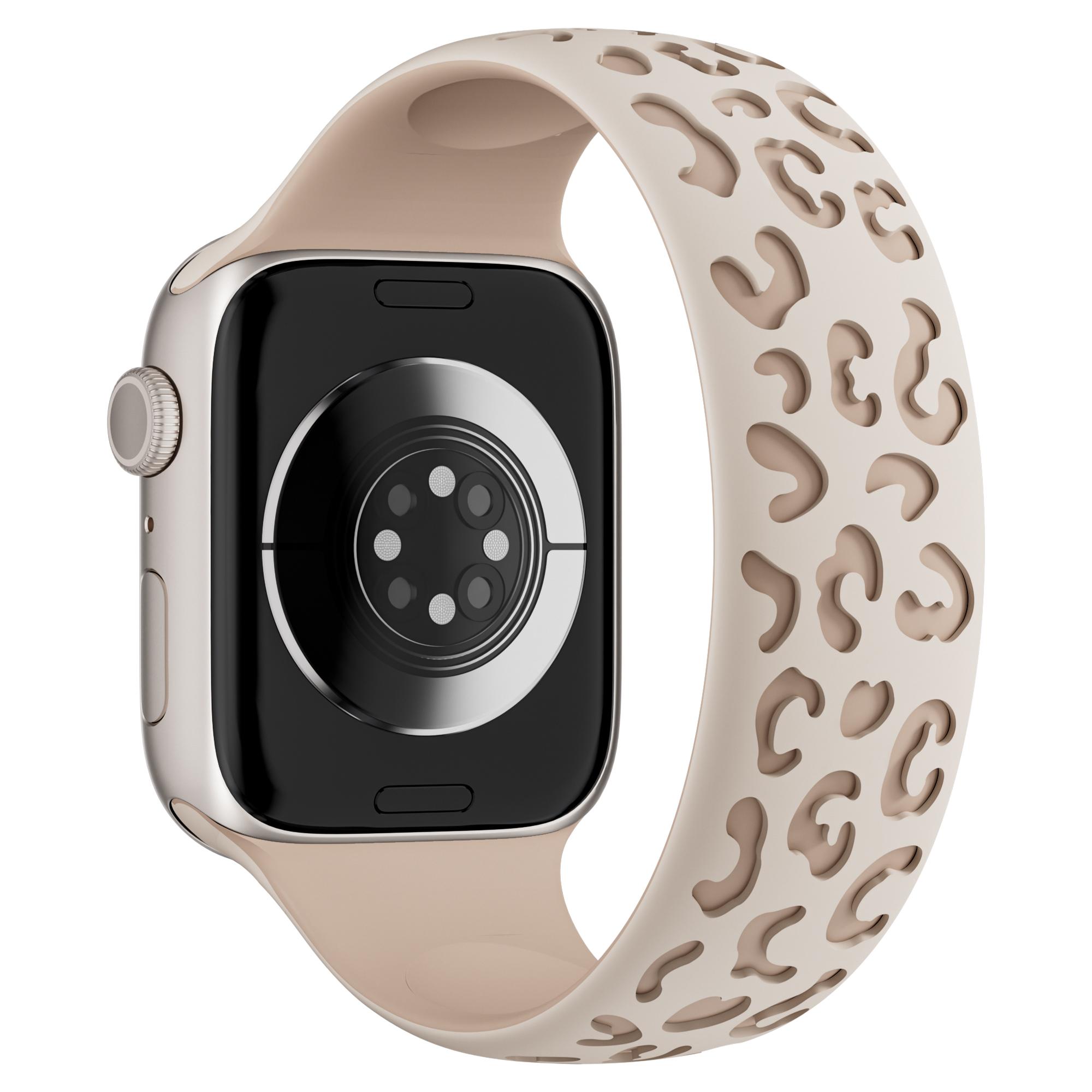 

Stretchy Solo Loop for Apple Watch Band 40mm 41mm 45mm 44mm 49mm 38mm Sport Silicone Bracelet Iwatch Series 9 8 Se Ultra 2 Strap 42mm 44mm 45mm 49mm&L